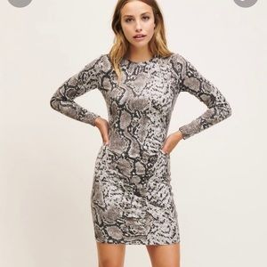 Brand New with Tags Snake Print Dress